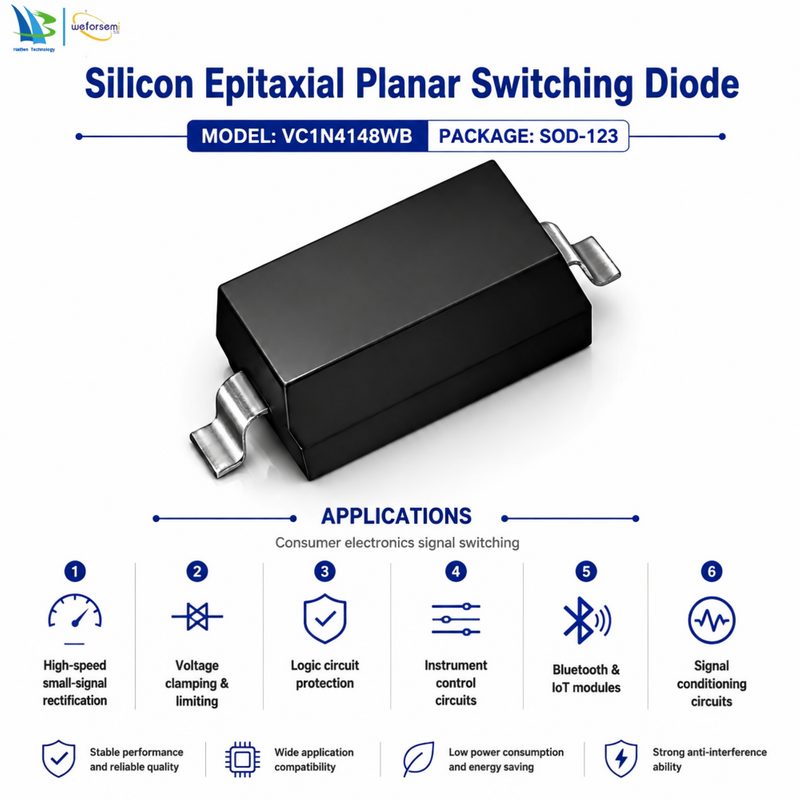 VC1N4148WB SOD-123 switching diode — product photo from the Haiben official website